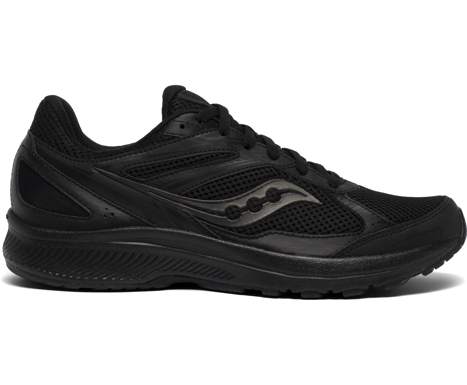 Saucony Cohesion 14 Men\'s Running Shoes Black / Black | Canada 450ILHS